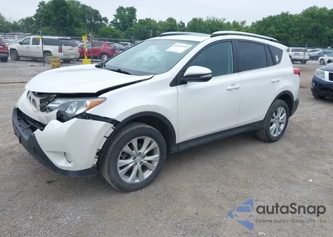 2013 Toyota Rav4 Limited из США, поврежденный, VIN 2T3DFREV2DW074854